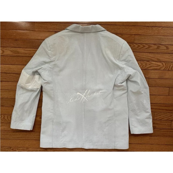 Red Jacket Seersucker
Blazer  NY New
York Yankees #15
Munson Men’s size - Picture 2 of 16